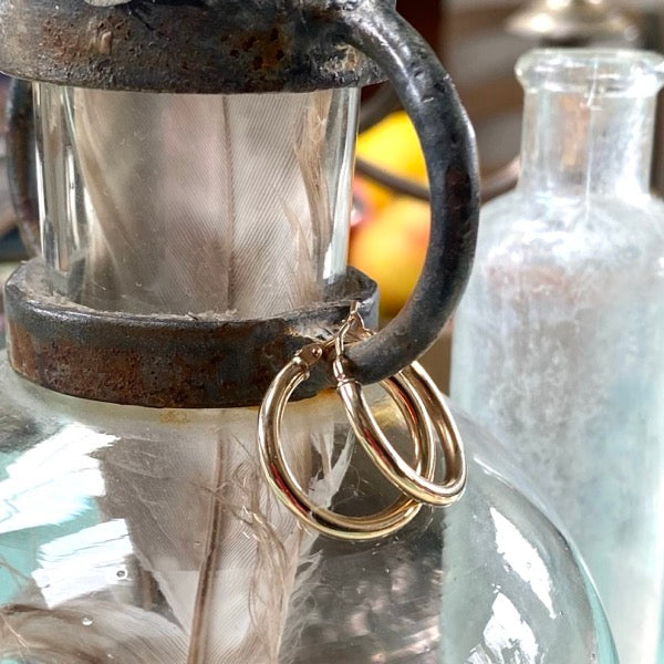 Gold Hoops by Joy Everley