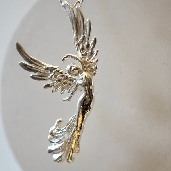 Angel of Grace Silver Necklace by Joy Everley