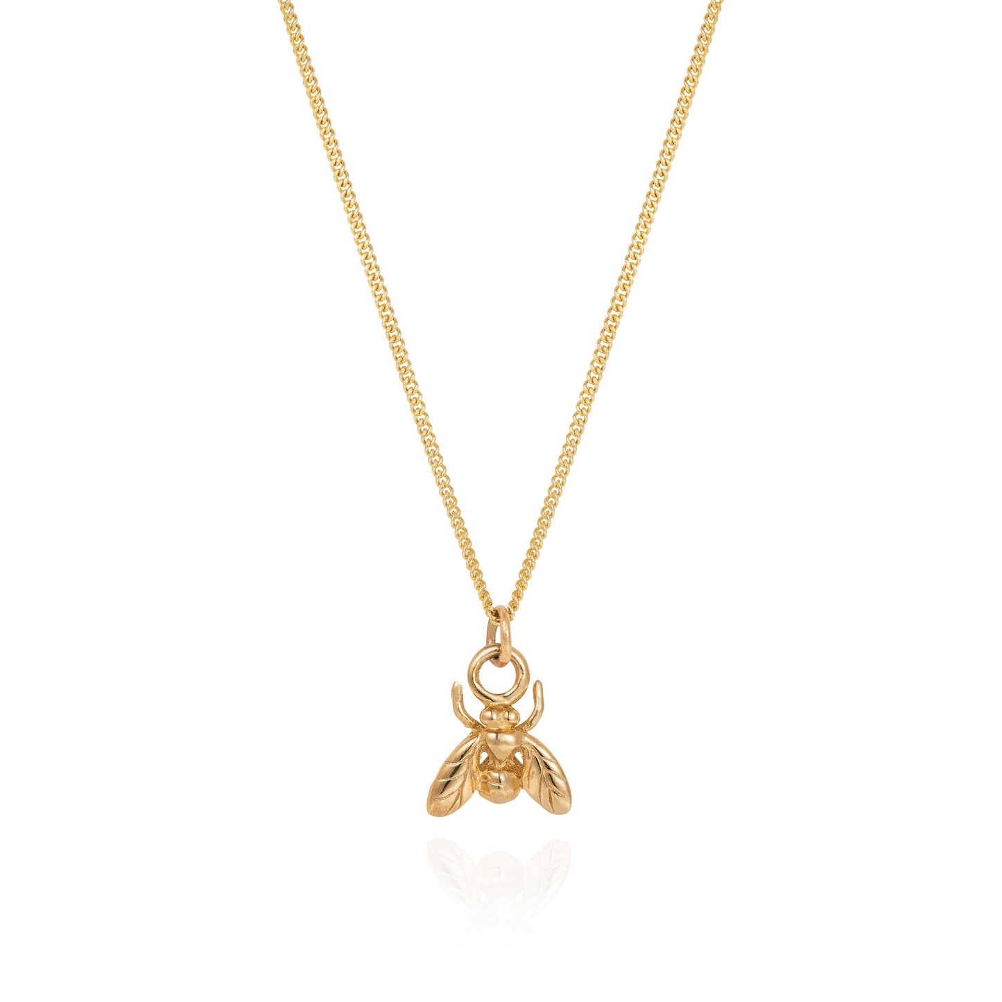 9ct Gold Little Fly Necklace by Yasmin Everley