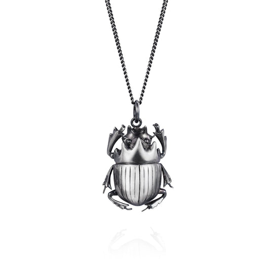 Scarab Beetle Necklace by Yasmin Everley