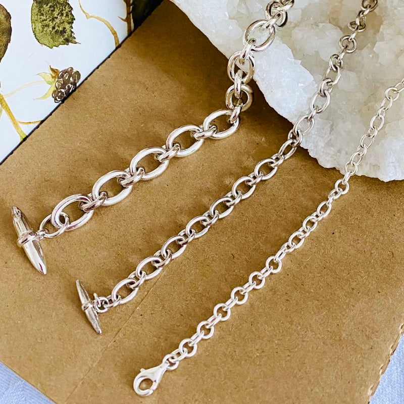 The Full Silver Charm Bracelet by Joy Everley