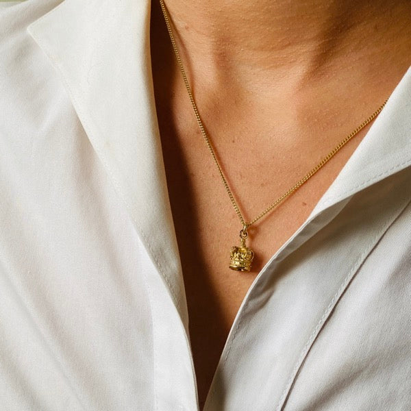 Solid Gold Royal Crown by Joy Everley