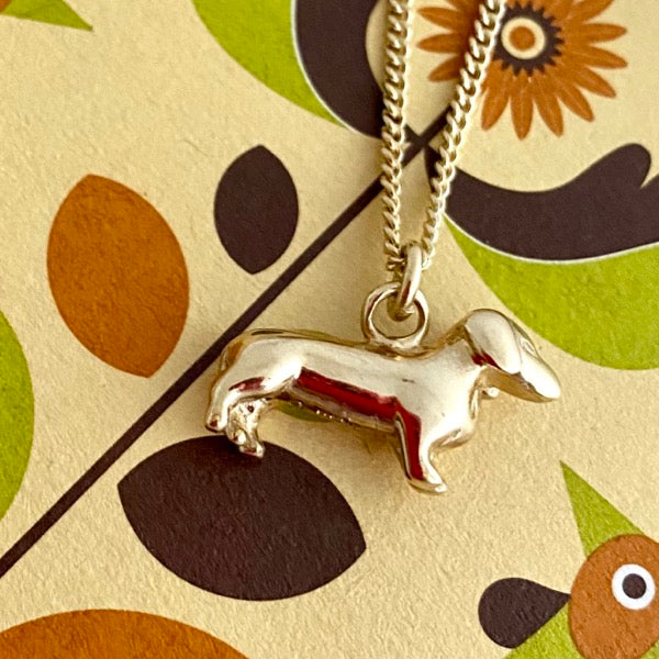 Solid Gold Dachshund Charm By Joy Everley