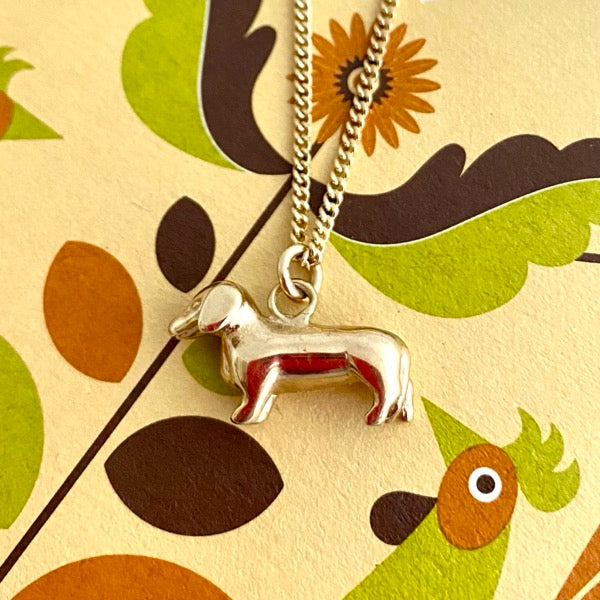 Solid Gold Dachshund Charm By Joy Everley