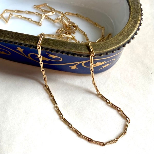 Solid Gold Hayseed Chain by Joy Everley