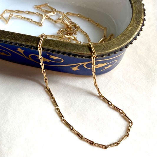 Solid Gold Hayseed Chain by Joy Everley