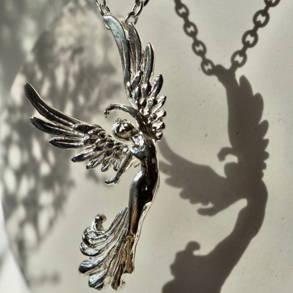Angel of Grace Silver Necklace by Joy Everley