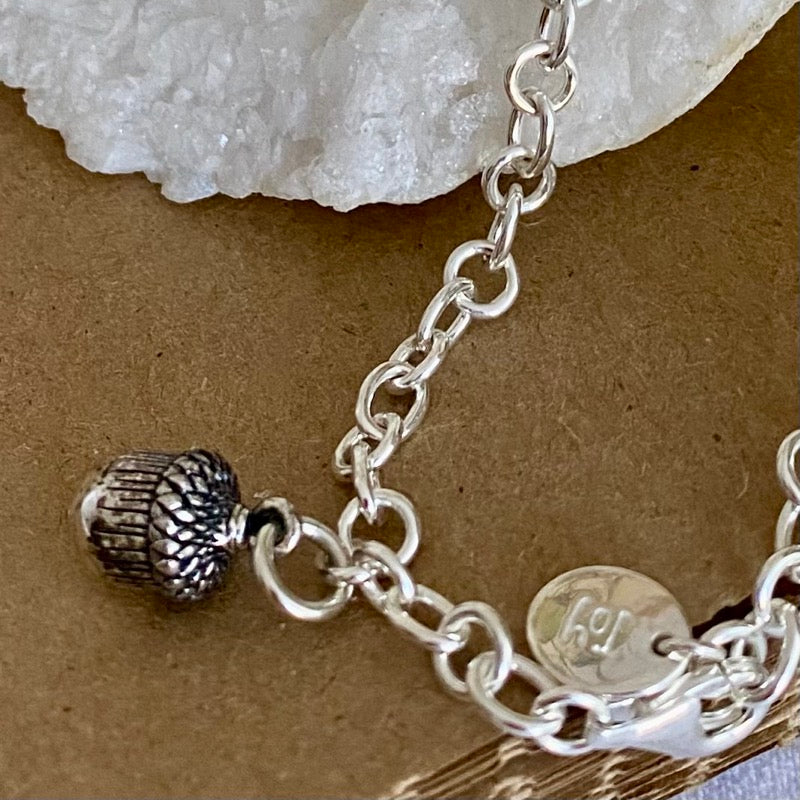Silver Acorn by Joy Everley