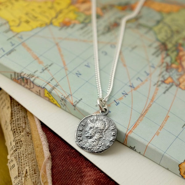 Ancient silver coins by Joy Everley