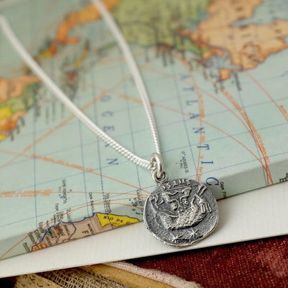 Ancient silver coins by Joy Everley