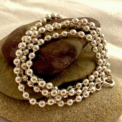 Silver Bead Chain by Joy Everley