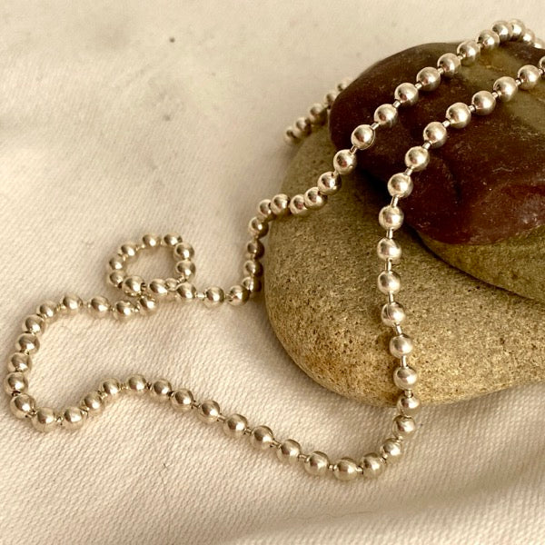 Silver Bead Chain by Joy Everley