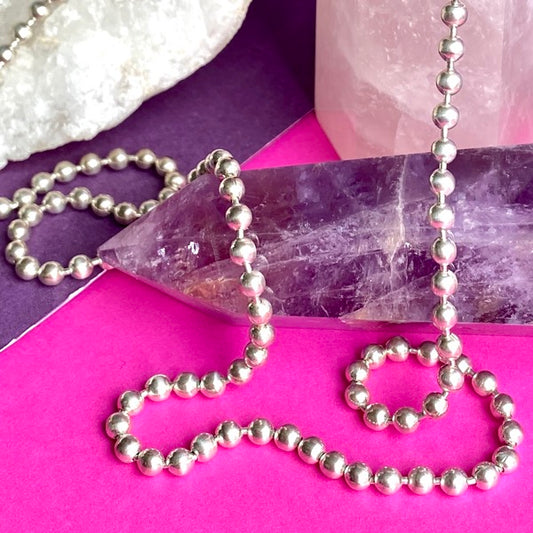 Silver Bead Chain by Joy Everley