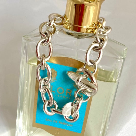Silver Heavy Joy Everley Bracelet