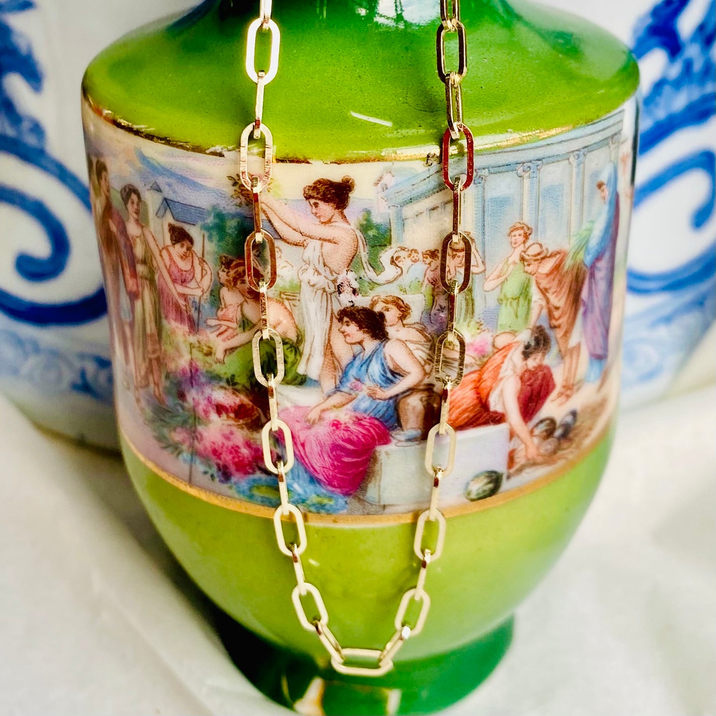 Solid Gold Angles Chain by Joy Everley