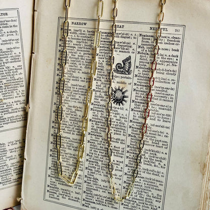 Solid Gold Heayy Open Angles Chain by Joy Everley