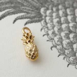 Solid Gold Tiny Pineapple by Joy Everley