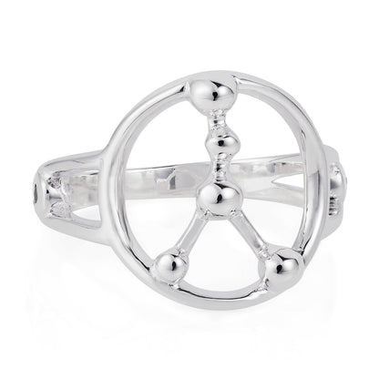 Star Sign Constellation Silver Ring by Yasmin Everley