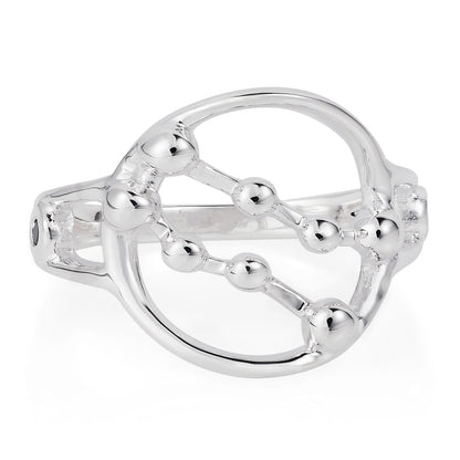 Star Sign Constellation Silver Ring by Yasmin Everley
