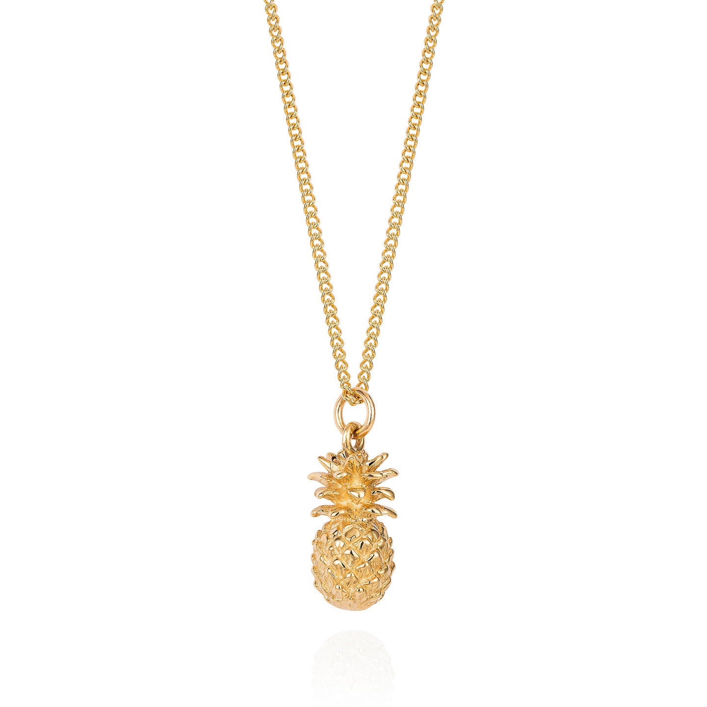 Gold Pineapple Necklace - Joy Everley Fine Jewellers, London