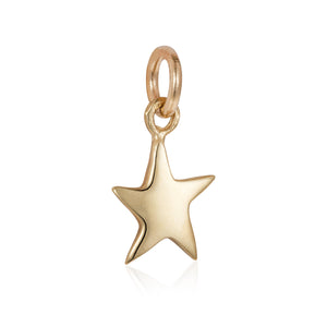 Gold Tiny Star Charm - Joy Everley Fine Jewellers, London
