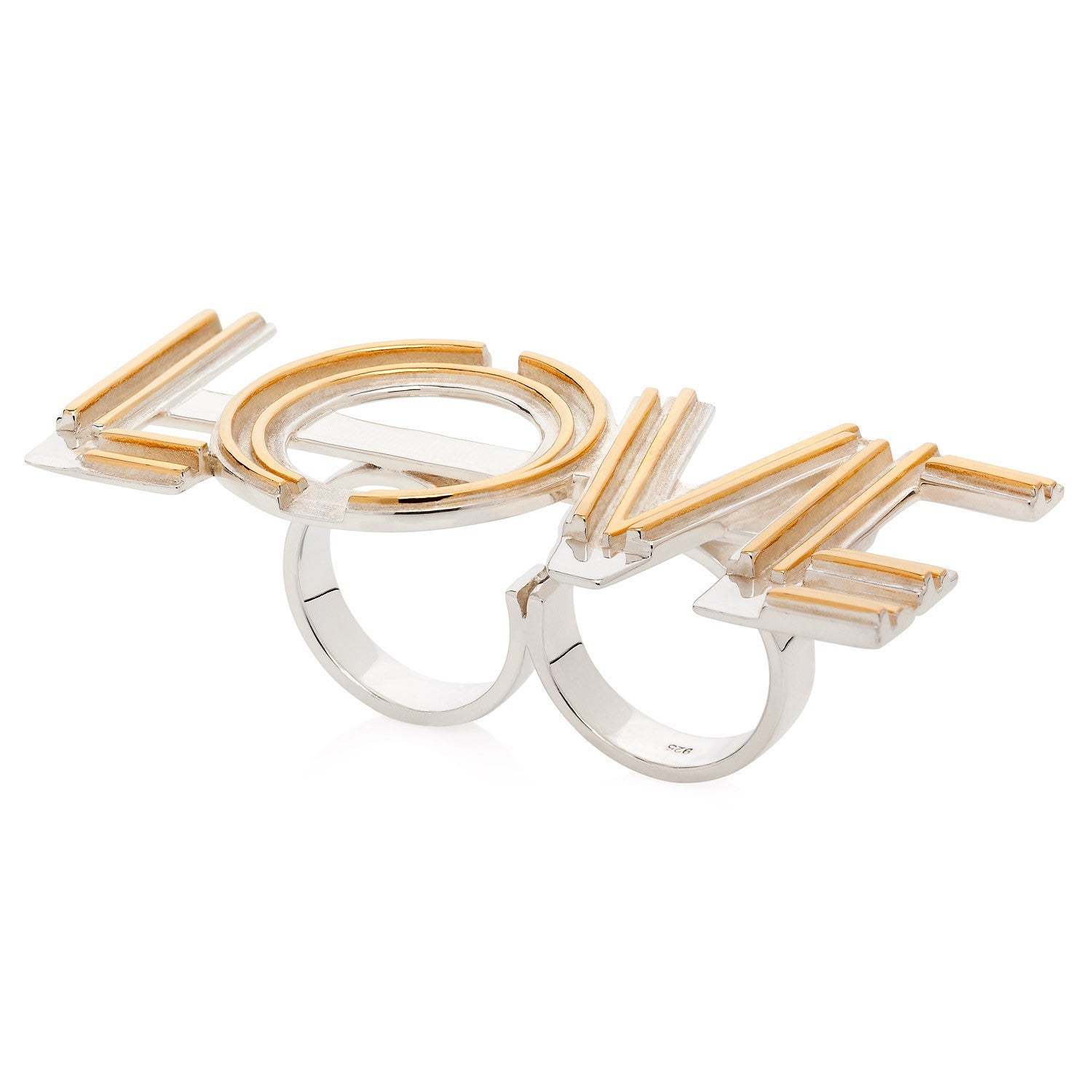 Art Deco Knuckleduster Love Knuckleduster