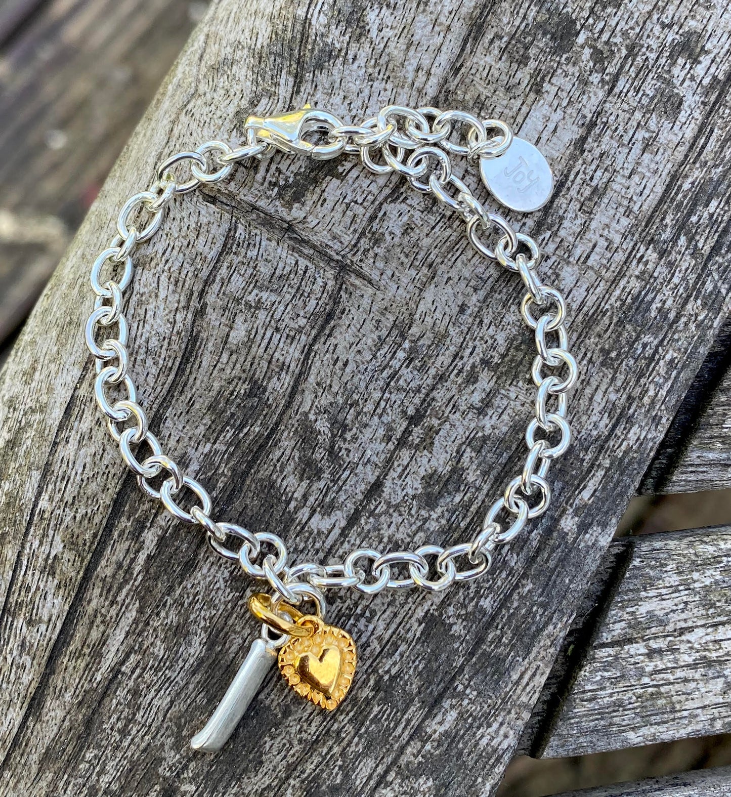 Solid Silver Lightest Joy Everley Bracelet