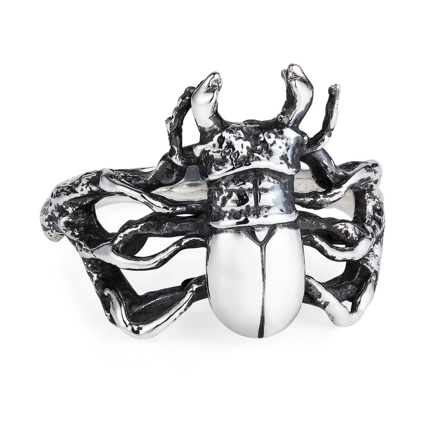Little Stag Beetle Ring - Joy Everley Fine Jewellers, London
