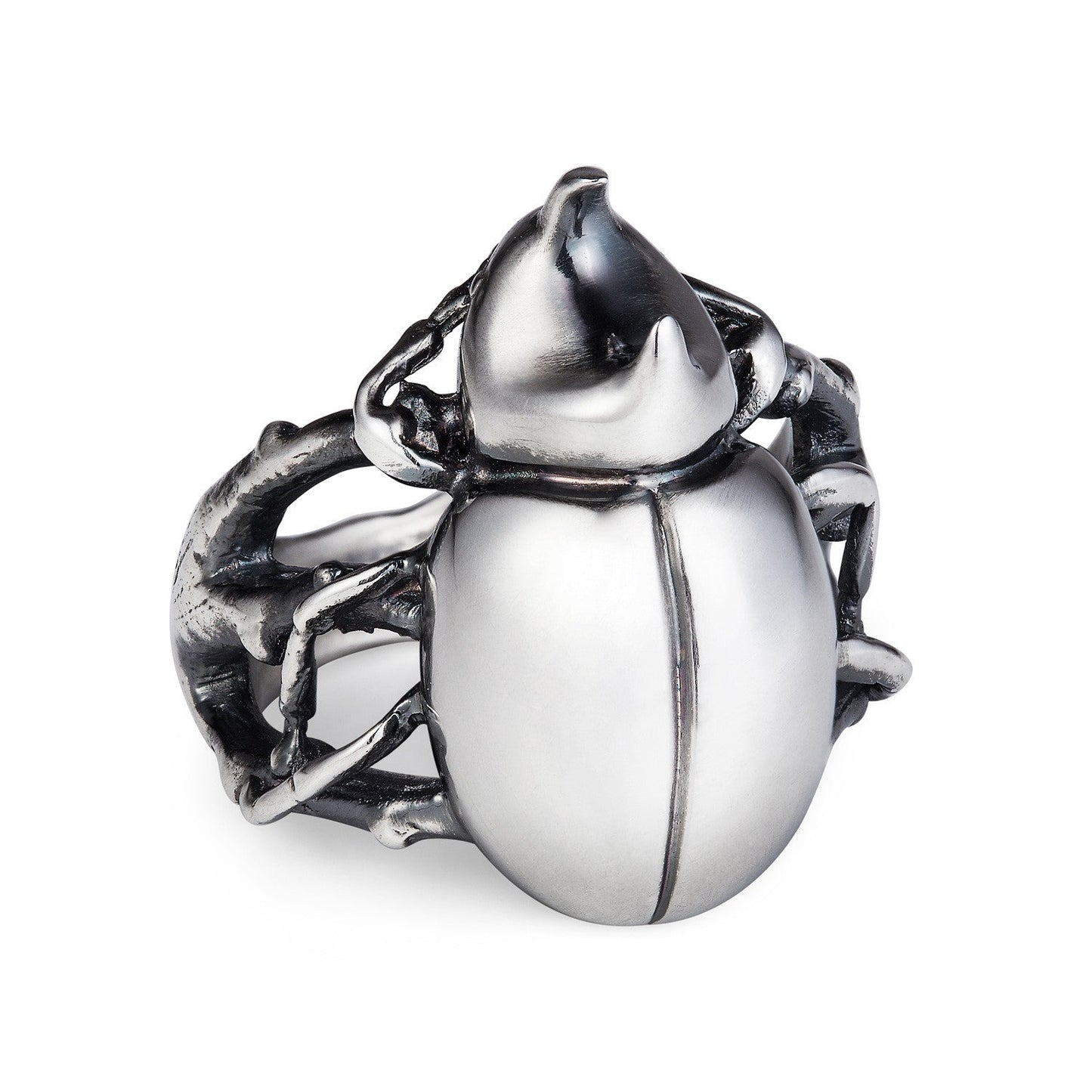 Rhino Beetle Ring - Joy Everley Fine Jewellers, London
