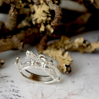 Silver Rocking Horse by Joy Everley