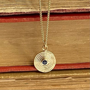 Solid Gold Spiral Pendant by Joy Everley