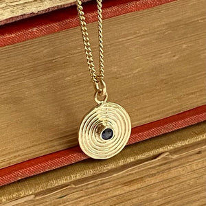 Solid Gold Spiral Pendant by Joy Everley