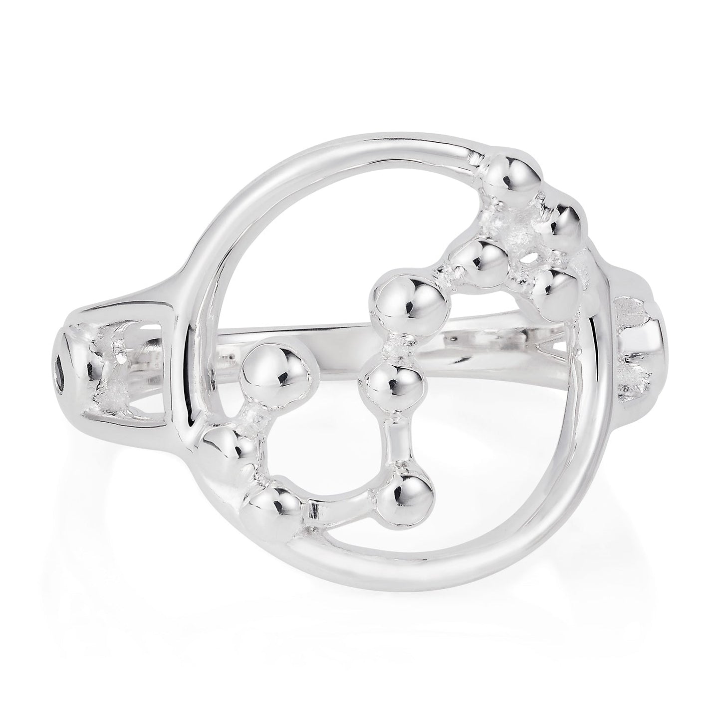 Star Sign Constellation Silver Ring by Yasmin Everley
