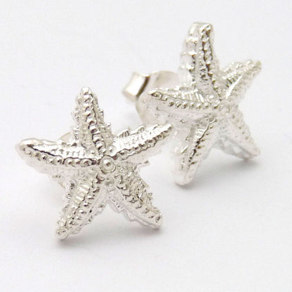 Starfish Ear Studs - Joy Everley Fine Jewellers, London