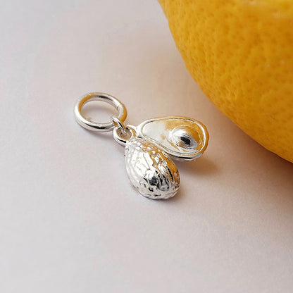 Silver Avocado Pendant by Joy Everley