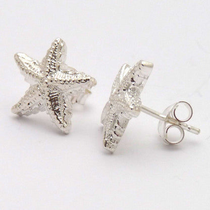 Starfish Ear Studs - Joy Everley Fine Jewellers, London