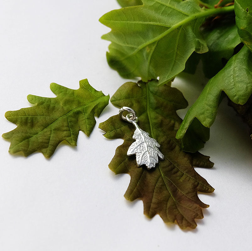 Oak Leaf Charm - Joy Everley Fine Jewellers, London