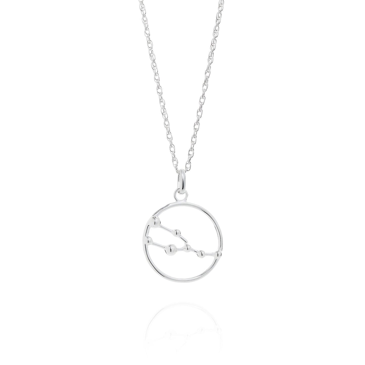 Astrology Star Sign Silver Necklace by Yasmin Everley