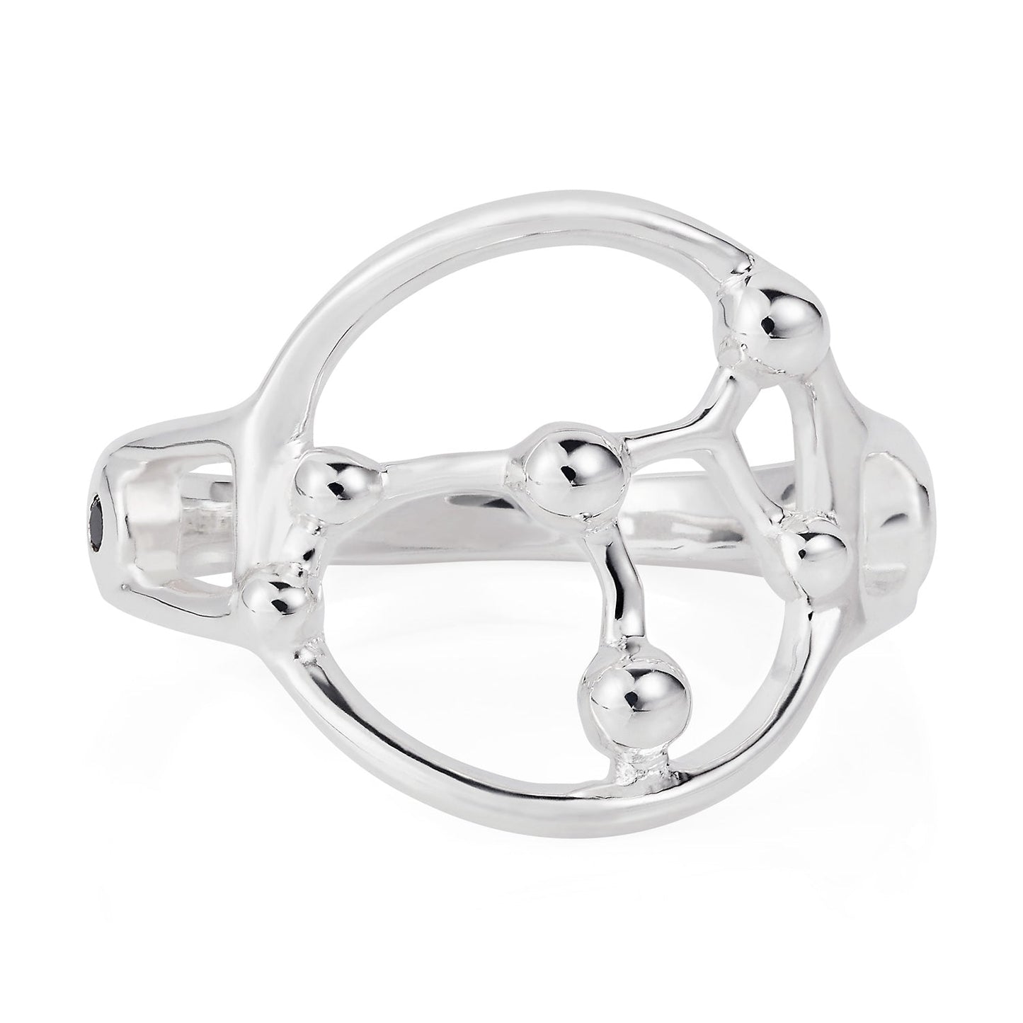Star Sign Constellation Silver Ring by Yasmin Everley