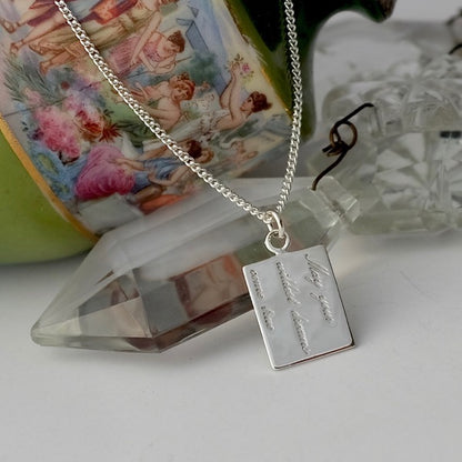 Wildest Dreams Silver Tag by Joy Everley