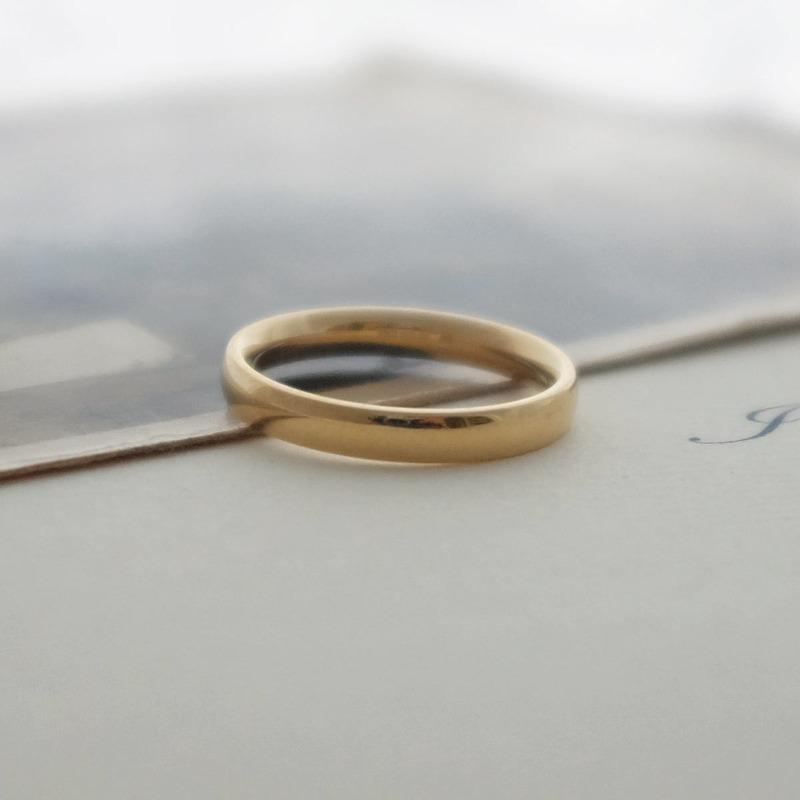 Fairtrade Yellow Gold Wedding Band Set