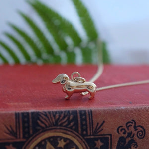 Solid Gold Dachshund Charm By Joy Everley