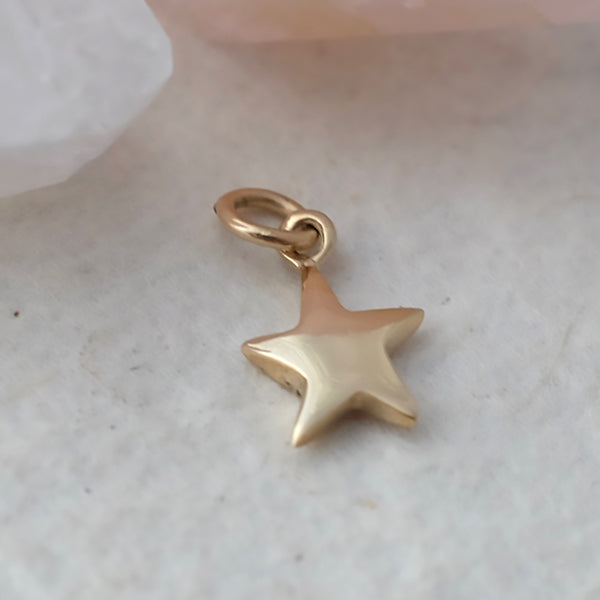 Solid Gold Tiny Star by Joy Everley