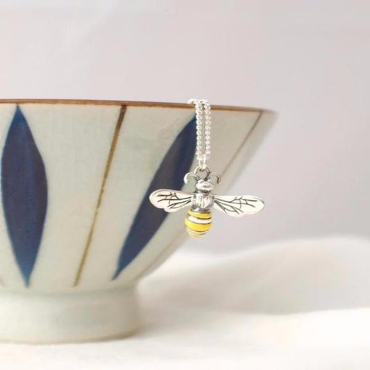 Silver Honey Bee by Joy Everley