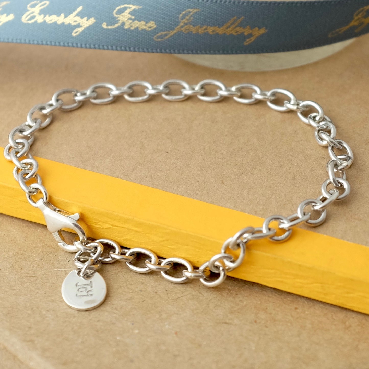 Solid Silver Lightest Joy Everley Bracelet