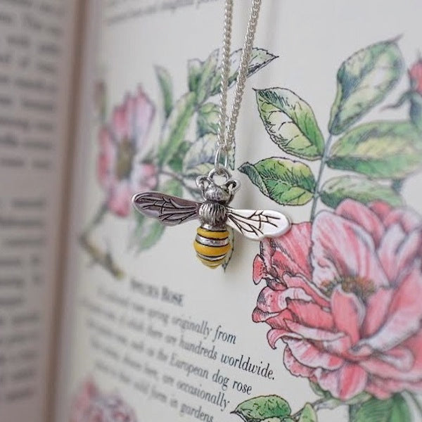 Silver Honey Bee by Joy Everley