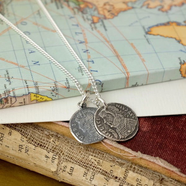 Ancient silver coins by Joy Everley