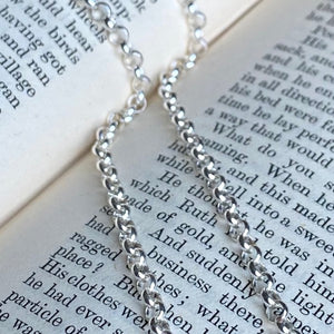 Silver Round Belcher Chain
