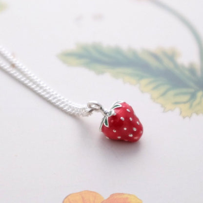 Strawberry Necklace - Joy Everley Fine Jewellers, London