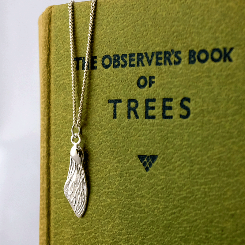 Solid Gold Sycamore Wing by Joy Everley